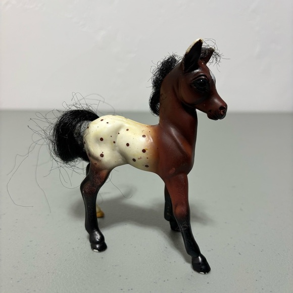 Breyer Pony Foal Horse with hair Collectible Toy VTG - Picture 2 of 10